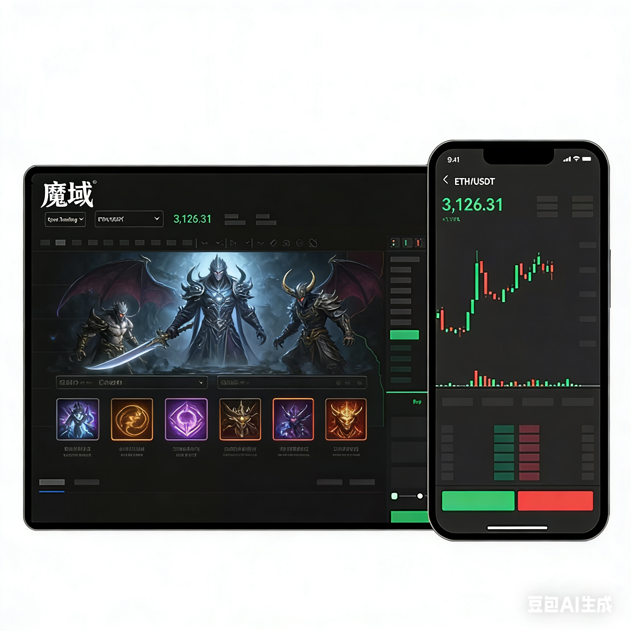 魔域SF生活技能分工示意图