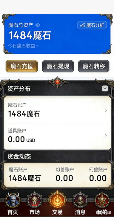 魔域SF采集制造截图